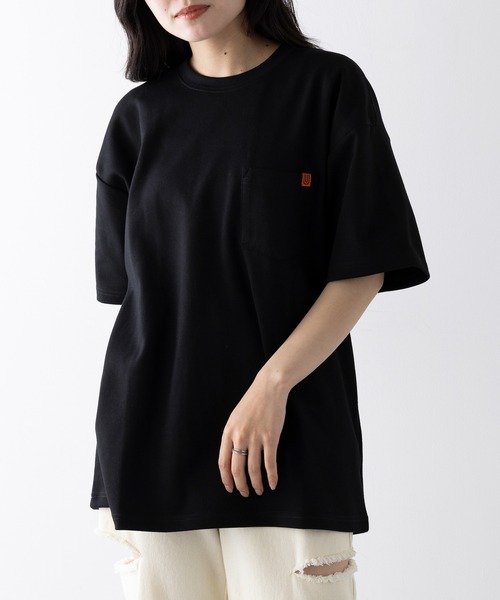 tシャツ 「UNIVERSAL OVERALL」PONTE POCKET TEE U2413211-B レディース メンズ UNIVERSAL OVERALL tシャツ 「UNIVERSAL OVERALL」PONTE POCKET