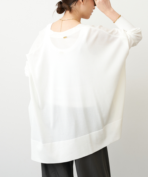 「Deuxieme Classe」 「EVERYDAY I LIKE.」ニットカーディガン FREE ホワイト レディース Deuxieme Classe（ドゥーズィエムクラス）の「* EVERYDAY I LIKE