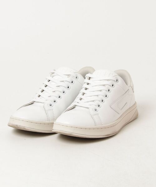 DIESEL 「DIESEL」 ローカットスニーカー 36 ホワイト