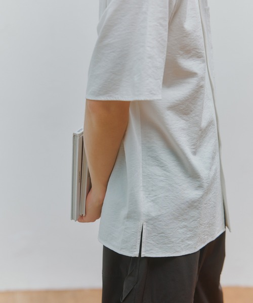 MAISON CLUB（メゾンクラブ） シャツ 「MAISON CLUB」Open Collar Half