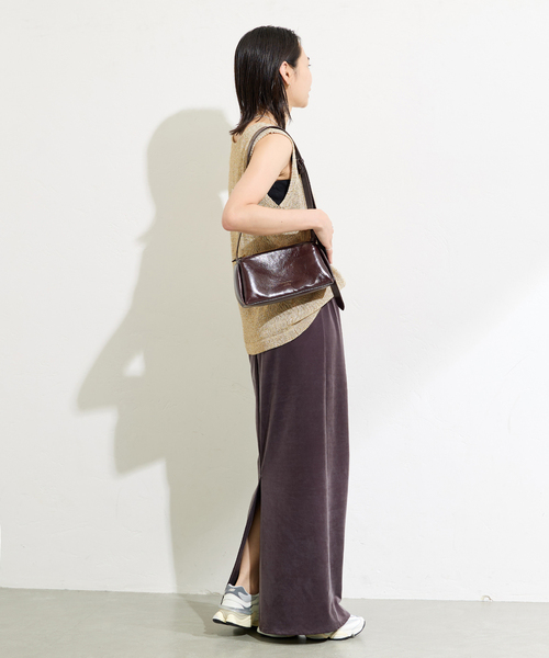 JOURNAL STANDARD ニット セーター メランジスリーブレスニット