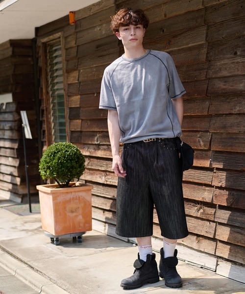 kutir tシャツ VINTAGELIKE BICOLOR STITCH TEE／ヴィンテージ