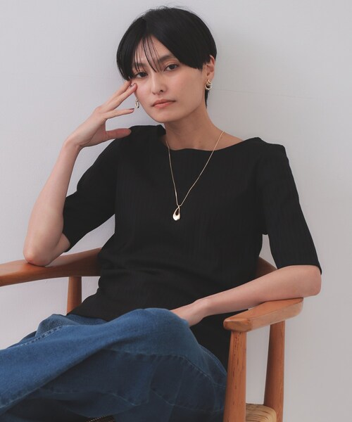 OPAQUE.CLIP（オペークドットクリップ） tシャツ 汗染み防止 ボート