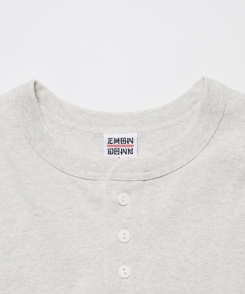 「FREAK'S STORE」 長袖Tシャツ MEDIUM アッシュグレー メンズ