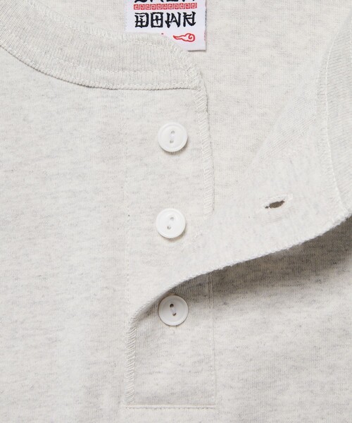 「FREAK'S STORE」 長袖Tシャツ MEDIUM アッシュグレー メンズ