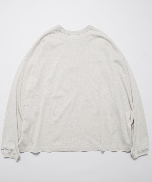 「FREAK'S STORE」 長袖Tシャツ MEDIUM アッシュグレー メンズ