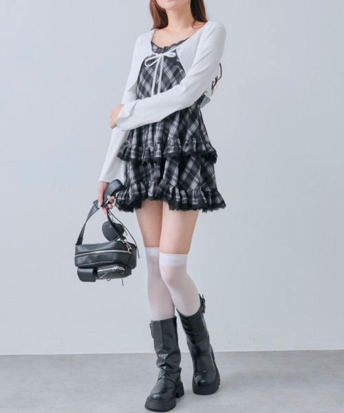 OLIVE des ワンピース ボレロセットチュニックキャミ : ZOZOTOWN