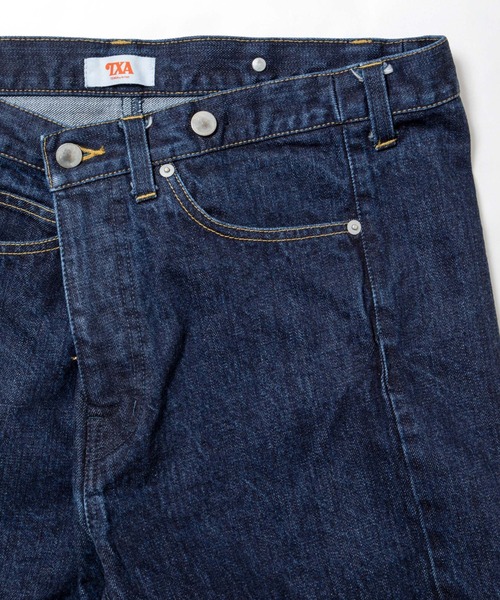 ジーンズ Box-shaped Jeans Washed Indigo メンズ レディース_4