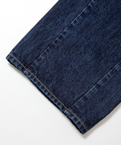 ジーンズ Box-shaped Jeans Washed Indigo メンズ レディース_5
