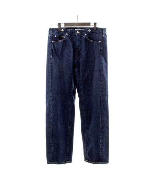 ジーンズ Box-shaped Jeans Washed Indigo メンズ レディース_6
