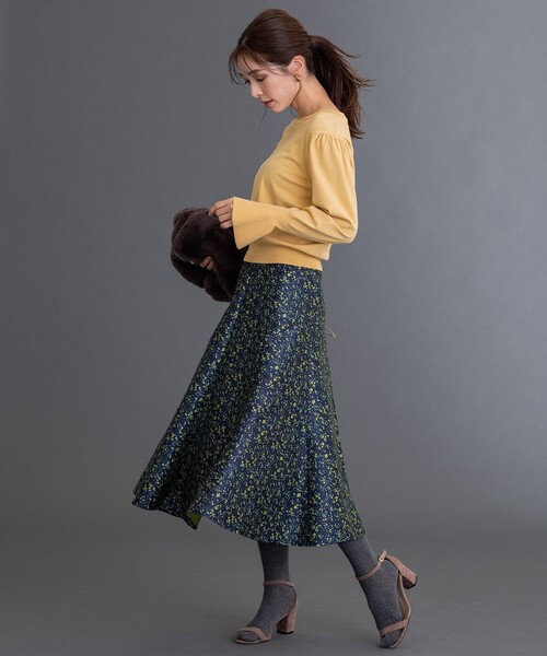 「組曲」 長袖ニット 2 ピンク レディース_画像7