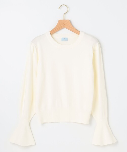 「組曲」 長袖ニット 2 ピンク レディース_画像9