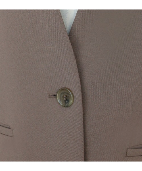 「RUIRUE BOUTIQUE」 パンツスーツ L ブラウン レディース