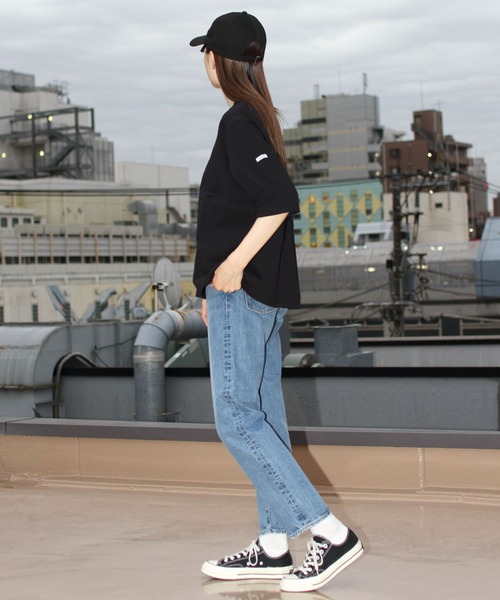 「ORCIVAL」 半袖Tシャツ 1 ブラック レディース_画像4