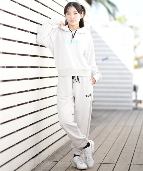 【X-girl】新品未使用/ショート丈パーカ X-girl（エックスガール） パーカー X-girl SPORTS/エックスガール