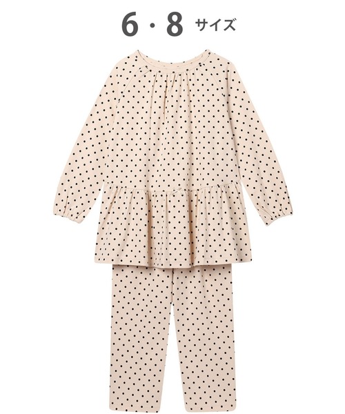 L【新品】2点ワコール女児パジャマ140cm〜155５ ワコール_ジュニア 【中学生におすすめ】 女児パジャマ CTR735