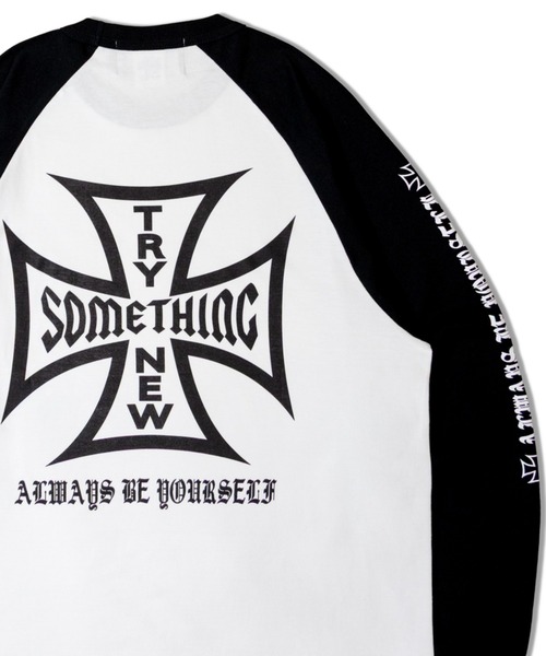 【〜5/11まで価格】INDEPENDENT アイアンクロス 長袖Tシャツ Ｌ JACKROSE（ジャックローズ） tシャツ JE-アイアンクロス-LSTEE メンズ