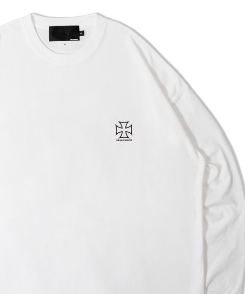 JACKROSE（ジャックローズ） tシャツ JE-アイアンクロス-LSTEE メンズ