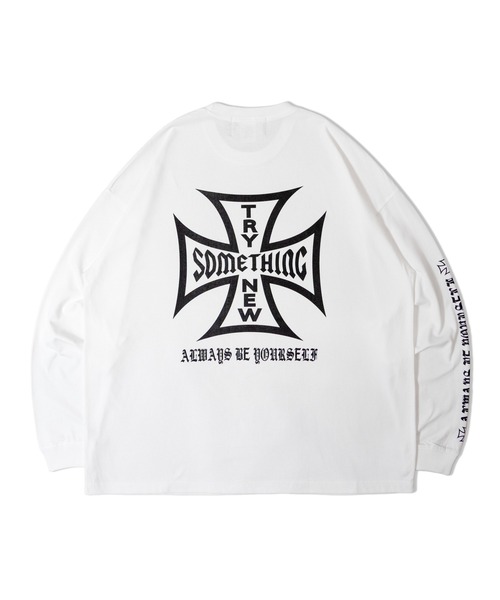 JACKROSE（ジャックローズ） tシャツ JE-アイアンクロス-LSTEE メンズ