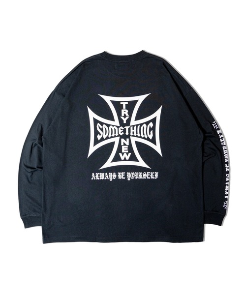 JACKROSE（ジャックローズ） tシャツ JE-アイアンクロス-LSTEE メンズ