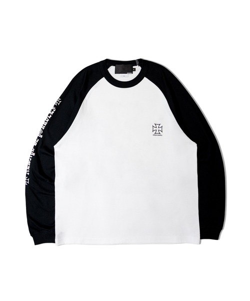 JACKROSE（ジャックローズ） tシャツ JE-アイアンクロス-LSTEE メンズ