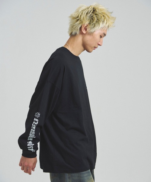 JACKROSE（ジャックローズ） tシャツ JE-アイアンクロス-LSTEE メンズ