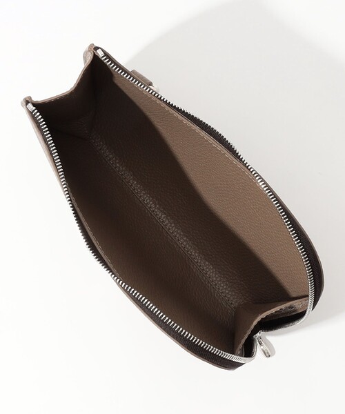クラッチバッグ Chambord Sellier PETIT ANGERS シュリンクレザー クラッチバッグ LAGUN メンズの画像