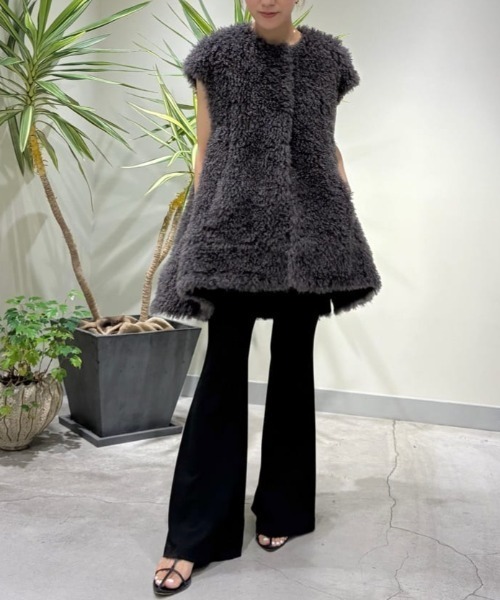 LE PHIL コート アウター ボアジャケット レディース : ZOZOTOWN Yahoo