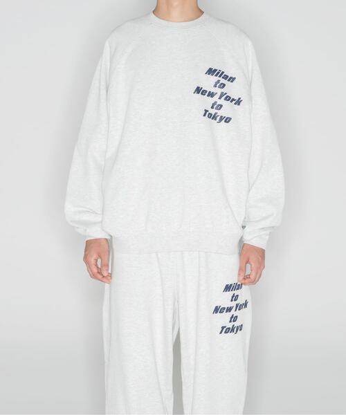【NAVY】LOTTO M/N/T LOGO SWEAT PULLOVER LOTTO（ロット） トレーナー スウェット LOTTO M/N/T LOGO SWEAT