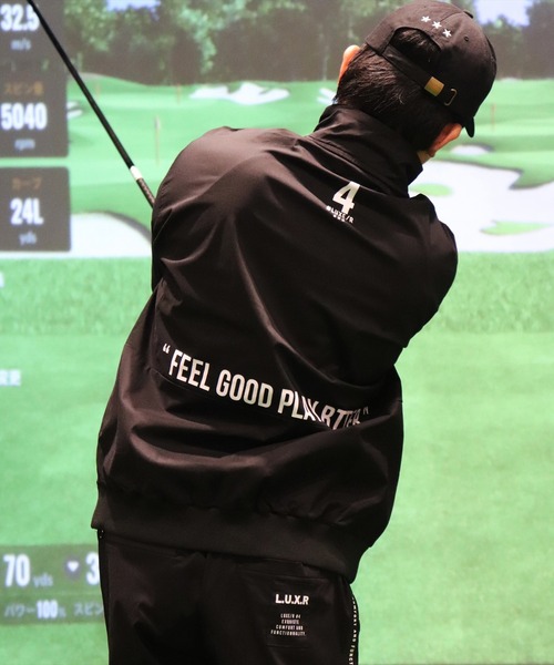 ブルゾン アウター (RM)「LUXE/R GOLF」ストレッチ クロス スタンド ジップ ブルゾン メンズ_20