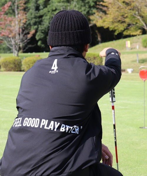 ブルゾン アウター (RM)「LUXE/R GOLF」ストレッチ クロス スタンド ジップ ブルゾン メンズ_8