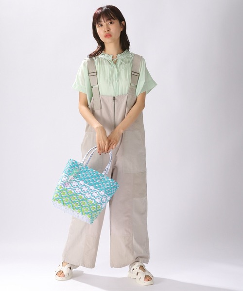 niko and…（ニコアンド） オーバーオール MEDIUM ベージュ レディース