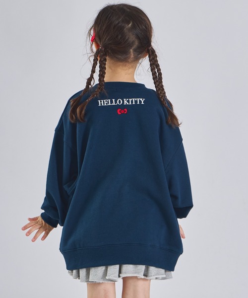 ぽぽ pairmanon（ペアマノン） トレーナー 「ハローキティ」「ポムポム