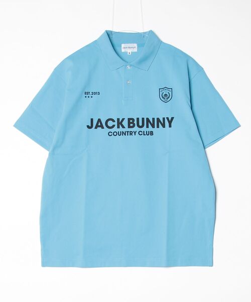 ジャックバニー JackBunny ドラえもん　ポロシャツ　Lサイズ Jack Bunny!!（ジャックバニー） ジャックバニー×ドラえもん 半袖