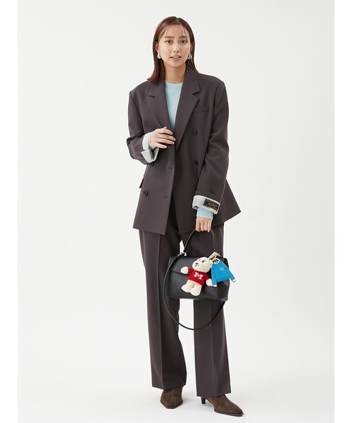 お値下げ⭐︎Mila Owen グレー テーラードジャケット ダブルボタン zozo_101068633?resolution=2x