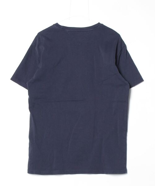 「TOMMY JEANS」 半袖Tシャツ M ネイビー メンズ_画像2
