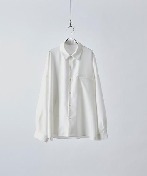 Arts&Siencmd オフホワイト シルク混 長袖シャツ cussil（クシル） 長袖シャツ L オフホワイト メンズ : ZOZOTOWN Yahoo