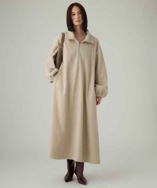 BABYLONE（バビロン） ワンピース フリースロングワンピース