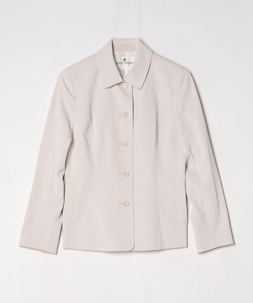 courreges（クレージュ） ジャケット - ベージュ レディース
