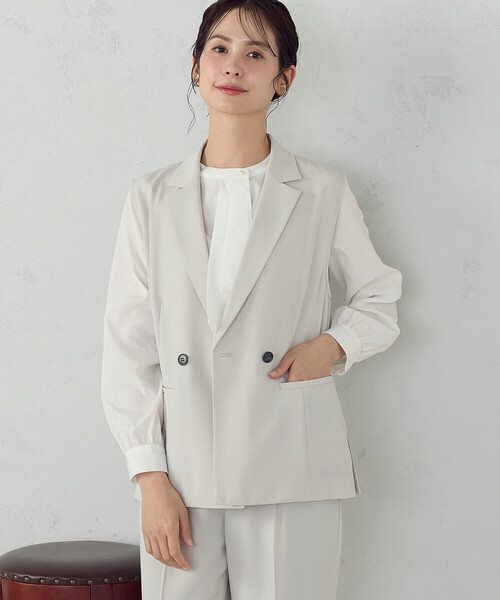 COMME CA ISM（コムサイズム） ベスト ジレ 「セットアップ対応