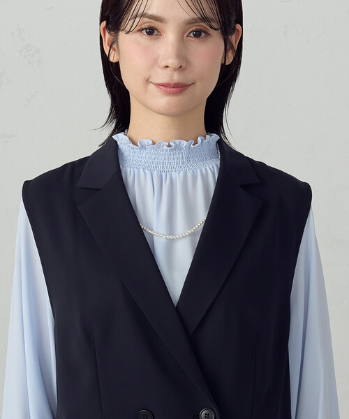COMME CA ISM（コムサイズム） ベスト ジレ 「セットアップ対応