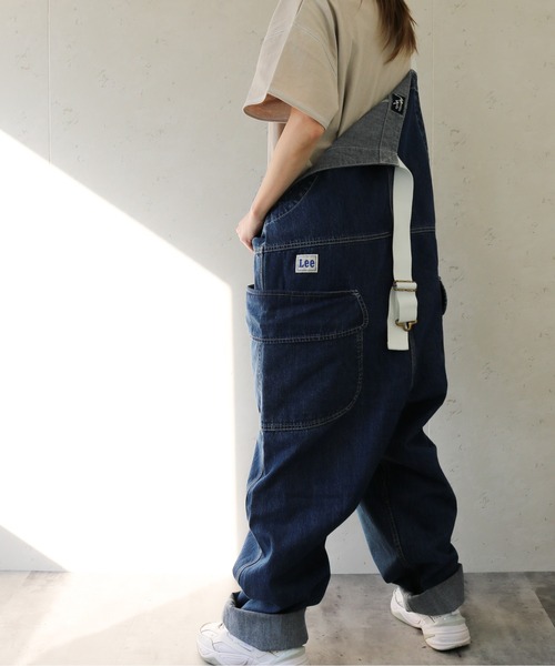 Lee（リー） オーバーオール MEDIUM ブルー メンズ : ZOZOTOWN Yahoo