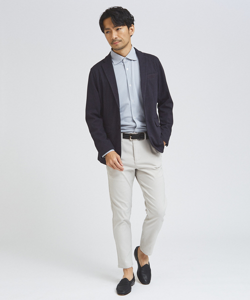 「ABAHOUSE GRAY」 長袖シャツ 46 サックスブルー メンズ_画像3