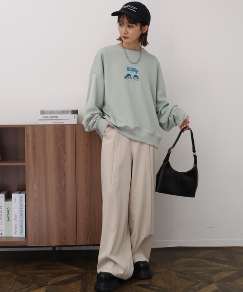 CORPUS SELECT tシャツ 「PEKO/ペコちゃん」オーバーサイズ ポンチ