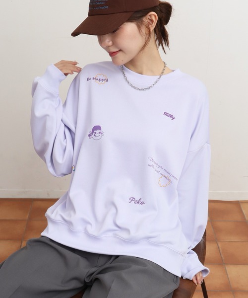 CORPUS SELECT tシャツ 「PEKO/ペコちゃん」オーバーサイズ ポンチ 
