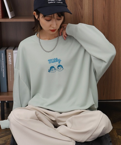 CORPUS SELECT tシャツ 「PEKO/ペコちゃん」オーバーサイズ ポンチ