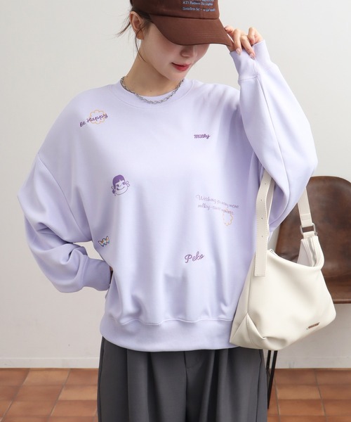 CORPUS SELECT tシャツ 「PEKO/ペコちゃん」オーバーサイズ ポンチ
