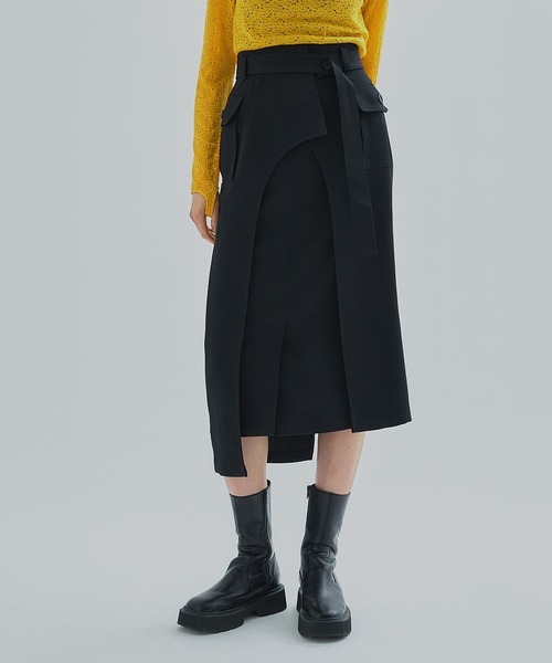 UNITED TOKYO アーリアルアートフレアスカート UNITED TOKYO（ユナイテッドトウキョウ）の「アーリアルアートフレアー