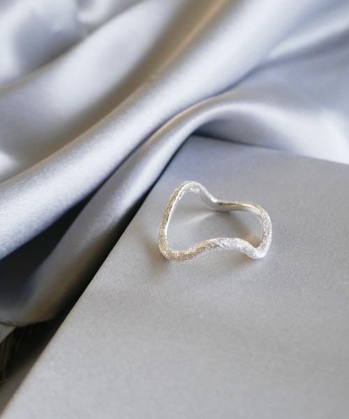 e.m.（イーエム） 指輪 リング スターダストウェーブリング/シルバー