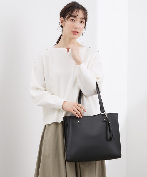 grove（グローブ） トートバッグ 「人間工学/A4」ダブルタッセル中